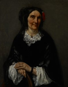 Portrett av Anika Psalmon, Mrs. Robin, 1862